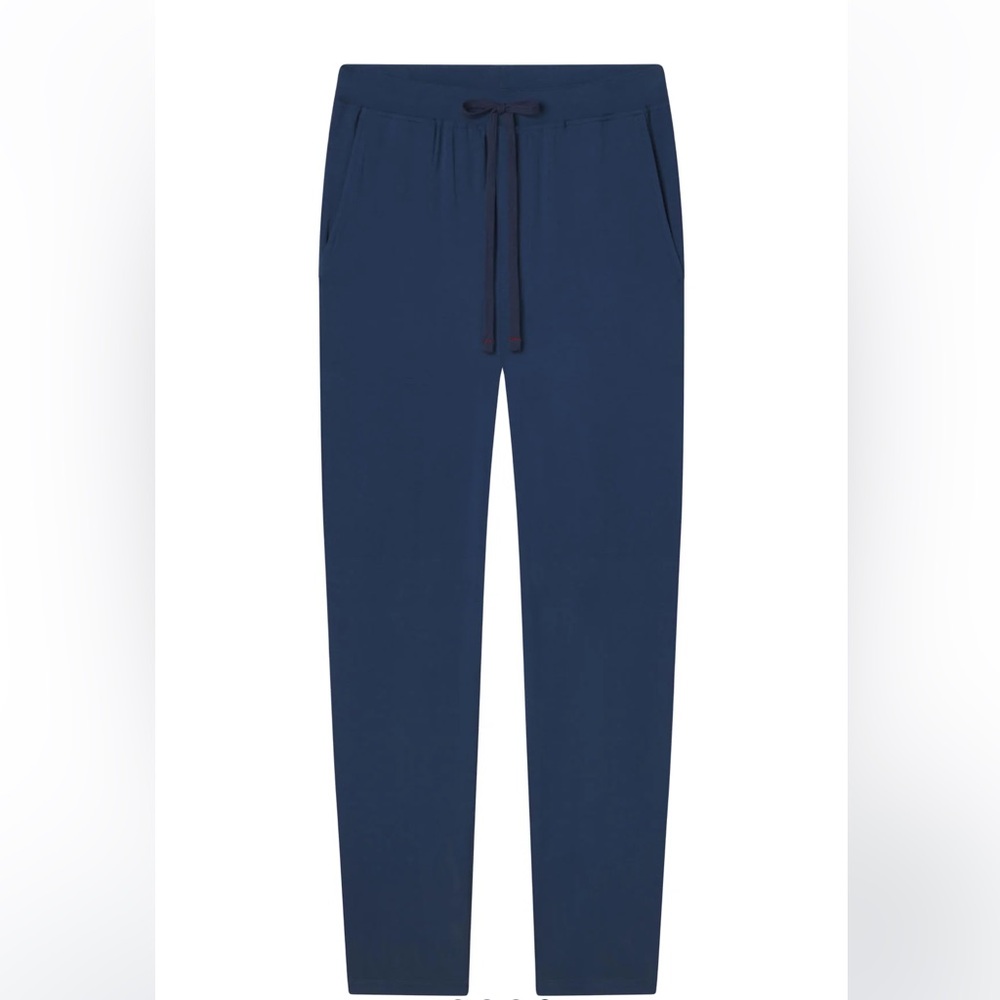 Men’s Lake Bamboo Lounge pants in navy blue size xl